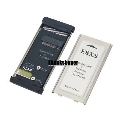 PCIE ExpressCard to M.2 NVMe SSD Adapter Card 2230 X201 X230 T40 Card USB2.0 us