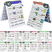 Phonics Flash Cards, 67Pcs Sight Words Educational Flashcards, Phonics Games for Kids Age 4-8, Learn to Read in 15 Phonic Stages, Alphabet Flash Cards for Preschool PreK Kindergarten 1st 2nd 3rd Grade