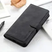 Phone Case for Oppo Find X5 Pro, Sturdy Practical Oppo Find X5 Pro Phone Case, Magnetic Flip Wallet Case for Oppo Find X5 Pro, Black