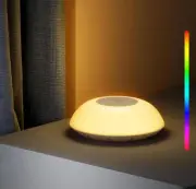 Smart Touch Table Lamp Night Light Alexa & Google Compatible Music Sync Auto