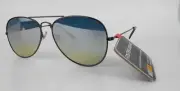 UNISEX FOSTER GRANT CALI 1803 BLACK MIRROR 100% UVA UVB PROTECTION