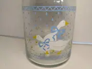 Blue Ribbon Country Geese Jar Cannister 7" Vintage Anchor Hocking