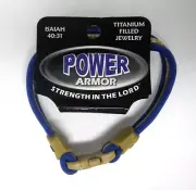 Faithworks Power Armor RC508 Titanium Filled Sports Bracelet Isaiah 40:31