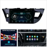 10.1" Car Stereo Radio Player GPS Navi WiFi 1+16GB OBD For Toyota Corolla 14-16