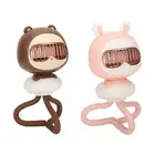 ZZ1 USB Fan Stroller Fan Bladeless 4 Wind Speed Mini Portable Fan For Outdoor Ca