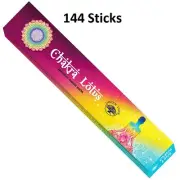 Green Tree Chakra Lotus Incense Sticks 12 Packets - 144 Sticks Masala