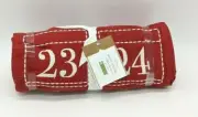 POTTERY BARN ~ ADVENT CALENDAR TABLE THROW, 50”