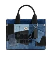 Cargo Tote Bag 20 - Patchwork One size multicolored denim