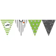 Kicker Party Paper Pennant Flag Banner