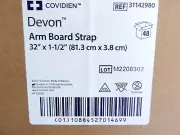 Devon Arm Board Strap for OR Table or Gurney 32" x 1-1/2" - 31142980 - Box of 48