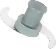 27055 S Smooth Blade Compatible with robot coupe Commercial Food Processor, Replacement for R101, R2, R2N, R2B, R2U, R301, R401，Stainless Steel Blade with Pitch, 1 Year Warranty