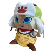 Monster Hunter Wiles Otomo Airu Deformed Plush Toy Cute Collectible New