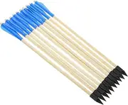 Kisangel 10pcs Throw Pot Arrows Kit Tossing Arrow Toy Boys and Girls Wood Rubber Material