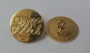 Genuine British Army RDG Royal Dragoon Guards Ceremonial Flat Buttons X2 GIM126