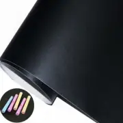 Easy to Apply Chalkboard Wall Sticker 45*200CM Reusable Blackboard Decal