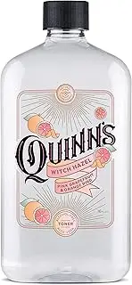 Quinn’s Alcohol Free Witch Hazel with Aloe Vera 16 Ounce (Pink Grapefruit and Orange Rind)