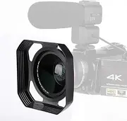 Improve Image Clarity, Decrease Light Interference, 37mm/72mm Lens Hood for Clear Night Photography with Fingers Away, Rain Prevention