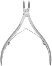 Nail art tools: a silver dead skin scissors + small steel push barbed nail groove ingrown nail nail clippers stainless steel dead skin pliers, nail clippers