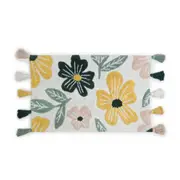 Floral Rectangle Bath Mat