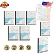 Compact Carbonless Receipt Book Collection – 500 Perforated, Stain-Free Receipts