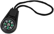Portable Compass Mini Survival Compass Outdoor Camping Hiking Pocket Compass for Bracelet Necklace Key Chain