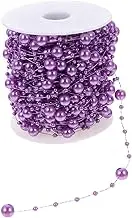 1Roll DIY Beads String Accessory Delicate Bead Chain for Festival Decoration Versatile Pendant for Crafting Home Decor Jewelry Making