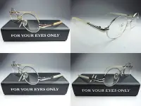 在飛比找Yahoo!奇摩拍賣優惠-信義計劃 眼鏡 Max Mara 日本製 復古橢圓框 金屬框