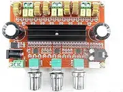 FSNEODYV Audio Amplifier Board， XH-M139 2.1-Channel Digital Power Amplifier Board TPA3116D2 50Wx2 + 100W Control Module