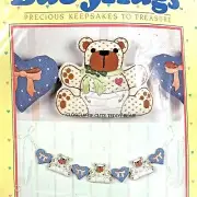 Dimensions Crib Decorations Nursery Decor Bears Hearts BabyHugs Embroidery Kit