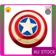 12" Marvel Avengers Captain America Electroplated Metallic Shield Costume Prop