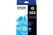 Epson 202 - Standard Capacity - Cyan Ink Cartridge [C13T02N292]