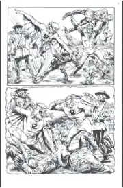 Section 12: Declassified #5 -S12 vs undead Mounties- original inks
