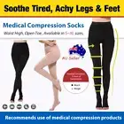 20-30 mmHg Medical Compression Pantyhose Support Varicose Veins Edema Stockings