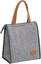 NUZAMAS Insulated Lunch Bag Leak-Proof Handbag for Adults Kids Lunch Boxes Picnic Bags Food Cooler Bento Box Tote Bag for Office School Camping Travel Fishing Hiking