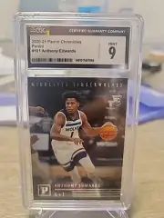 Anthony Edwards CSG 9 MINT + 4 RC + JORDAN +4 Others ALL CARDS ARE IN THE PIC!!!