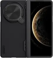Jarttarn Case Compatible with Huawei Mate X6 Case, Slim Fit Frosted Matte Hard PC Case Camera Metal Folding Stand Cover Lens Privacy Protection Shockproof Protective Cover