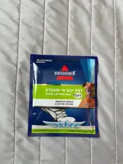 14 Bissell Stomp ’N Go Pet Stain Lifting Pad Plus Oxi Carpet Cleaning New