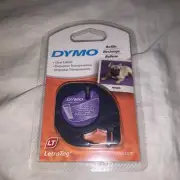 Dymo 16952 Letratag Clear Label Maker Tape Refill 1/2''x13' / 12mm x 4m - NEW