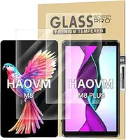 HAOVM Screen Protector Designed for HAOVM M8 Plus 8" Tablet, Tempered Glass Screen Protector, Anti-Scratch High Definition Anti-Fingerprint,[2 Pack]