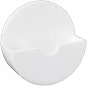fiXte Sink Bath Shower Kitchen Plug Holder Tidy Self Adhesive Stick on No Rust 48mm White (1)