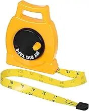DOITOOL 1pc Tape Measure Tapeline Retractable Measuring Tape for Tape Measure Ruler Measure Tape Tools Measuring Tailor Tape Measurer Cute Yellow Plastic