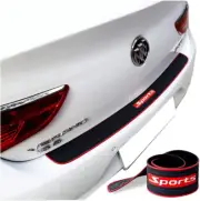 Car Rear Boot Bumper Sill Protector Cover Guard Anti Scratch Rubber