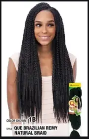 Shake-N-Go Synthetic Braiding Hair QUE BRAZILIAN SOFT & VOLUME BRAID