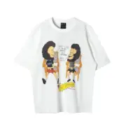 SAINT MICHAEL A BATHING APE HELL short sleeve T-shirt L size from japan