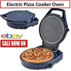Electric Pizza Maker Non-Stick Foccacia Cooker Baker Machine Flat Grill Cooking