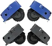 HUVNEXA Robot Vacuum Motor Drive Wheel Parts, for Roomba, 500 600 700 800 900 Serie 528 552 564 595 560 570 610 615 620 625 630 Robot Vacuum Drive Motor(Black.L)