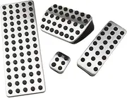 CHPGKGVNVT Gas Brake Pedal Acessories for Mercedes Benz AMG A B CLA GLA ML GL R Class W176 W245 W246 W251 W164 W166 X164 X166 C177 X156 Pedals(at with Rest)
