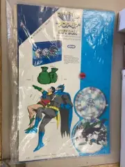 1979 Super Friends Pop-Up Gift Box Original Package Batman/Joker #soct24-411