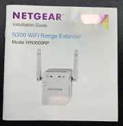 NETGEAR N300 Wall Plug Wi-Fi Range Extender (WN3000RP-2A1NAS) NIB!!!!!