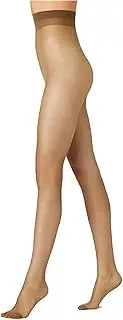 [Voodoo] Women's Pantyhose 15 Denier Shine Sheer To Waist Sheer Tights (3 Pack)